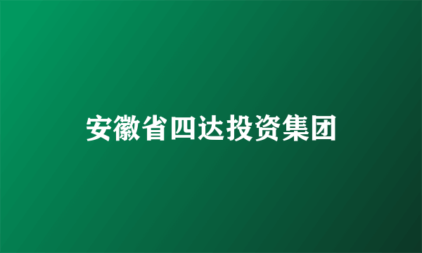 安徽省四达投资集团