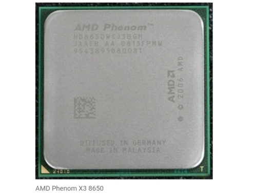 AMD Phenom X3 8650