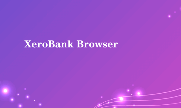 XeroBank Browser