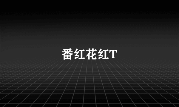 番红花红T