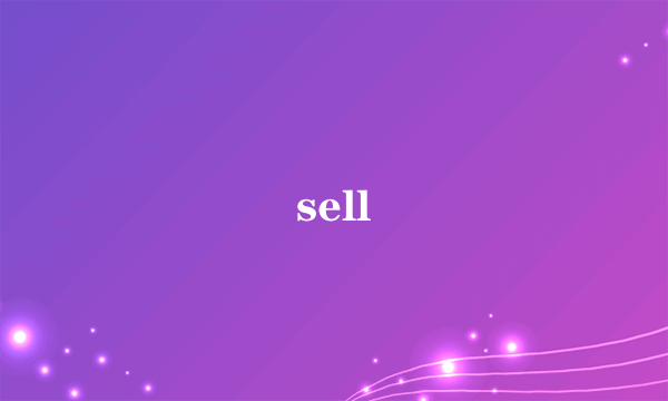 sell