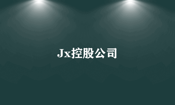 Jx控股公司