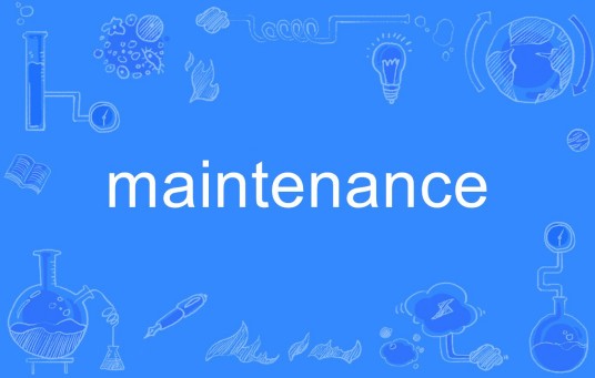 maintenance