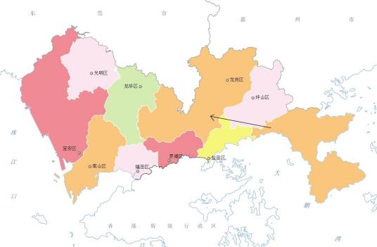 深圳市行政区划