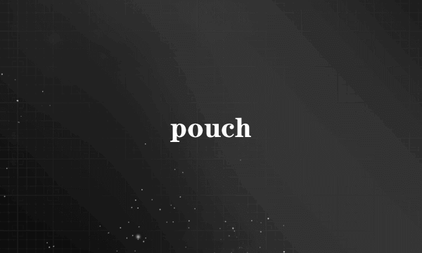 pouch