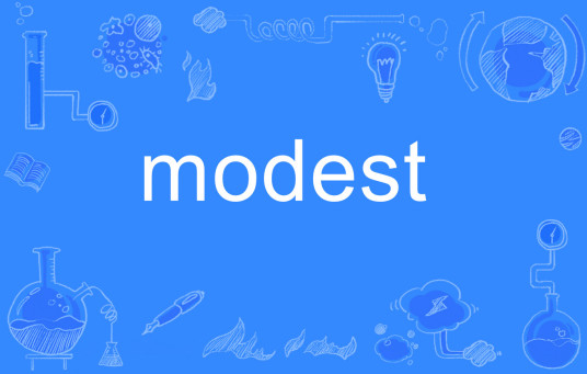 modest