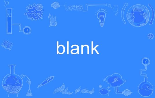 blank（英文单词）