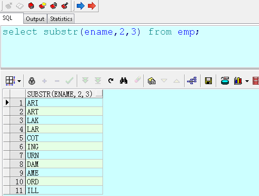 substr（SQL数据库操作函数）