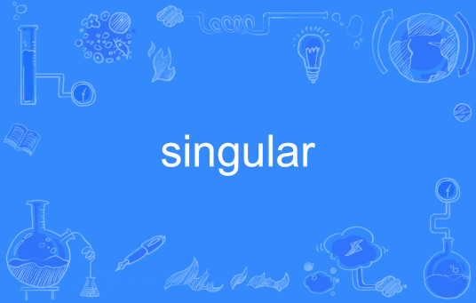 singular（英文单词）