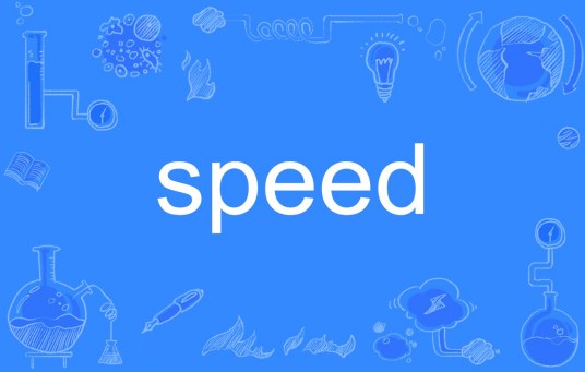 speed（英文单词）