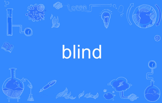 blind（英文单词）