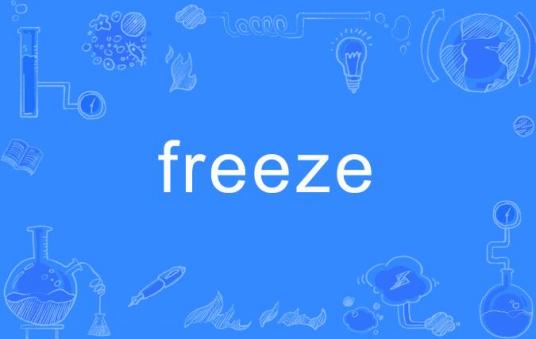 FREEZE（英文单词）