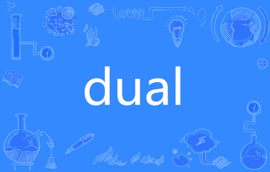 dual（英文单词）