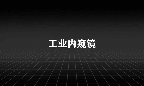 工业内窥镜