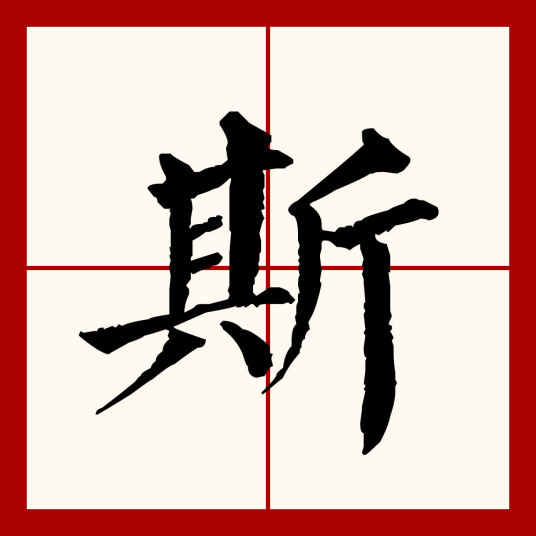 斯（汉语文字）