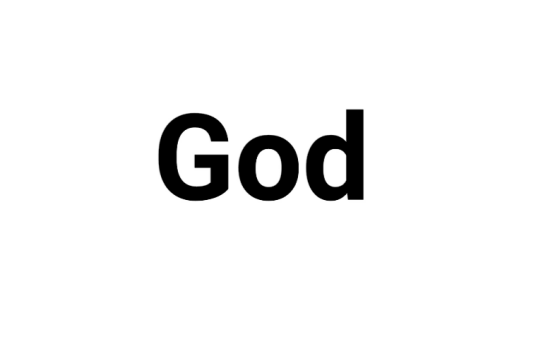 God（英文单词）