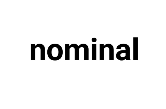 nominal