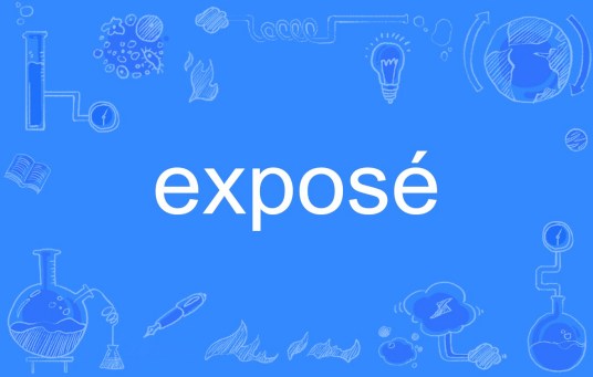 Exposé（英文单词）