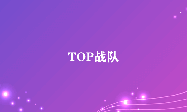 TOP战队