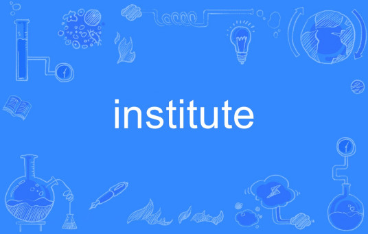 Institute（英文单词）