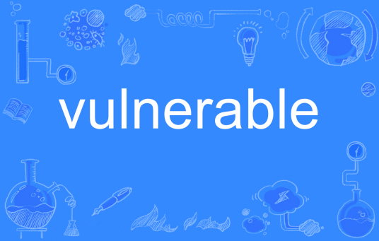 vulnerable（英语单词）