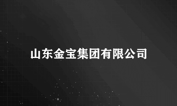 山东金宝集团有限公司