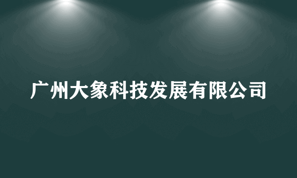 广州大象科技发展有限公司