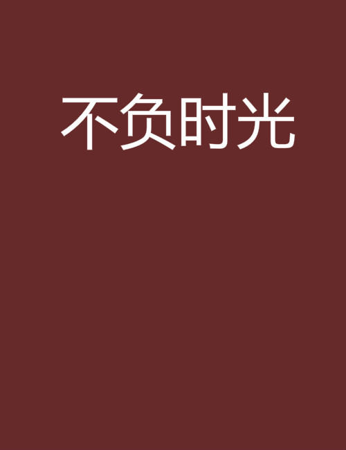 不负时光（小说）