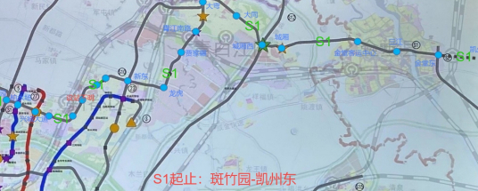 成都市域铁路S1线