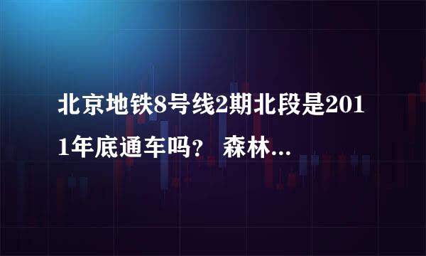 北京地铁8号线2期北段是2011年底通车吗？ 森林公园南门地铁站那儿有到永泰里的公车吗？