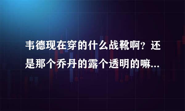 韦德现在穿的什么战靴啊？还是那个乔丹的露个透明的嘛？北京哪里买？王府井没有啊？多少钱~~