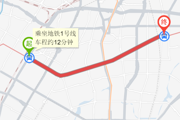 从沈阳站到中街坐地铁几站？多长时间？怎么区分1号线2号线？到中街坐几号线？