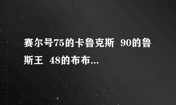 赛尔号75的卡鲁克斯  90的鲁斯王  48的布布花怎么打雷伊？