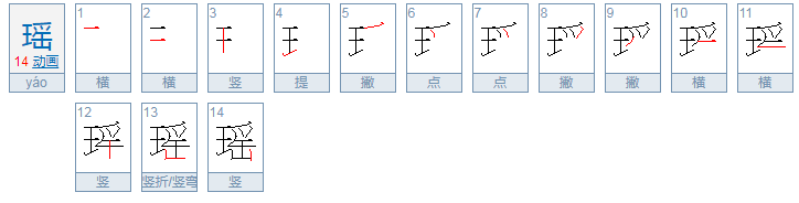 水瑶是什么意思