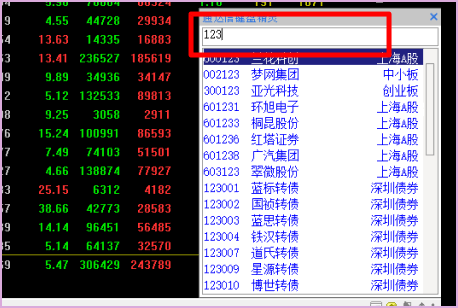 通达信电脑版搜股在哪里啊？