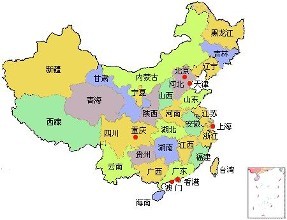 西安在中国地图上是什么位置