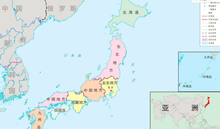 韩国、朝鲜、日本的领土面积和总人口分别是多少？