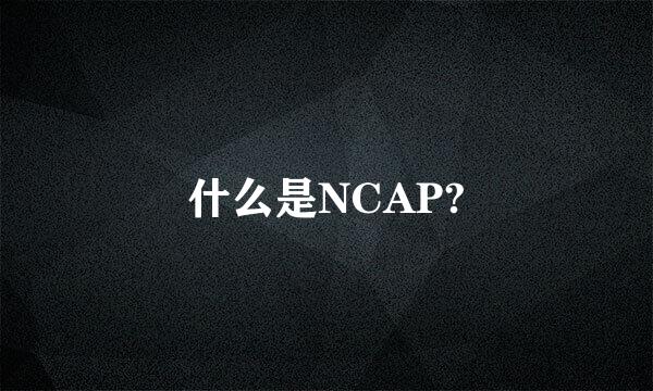 什么是NCAP?