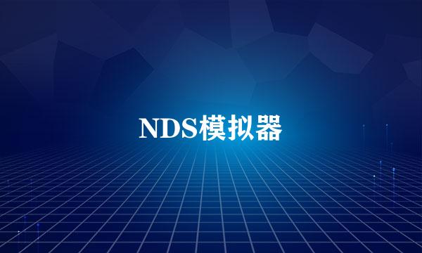 NDS模拟器