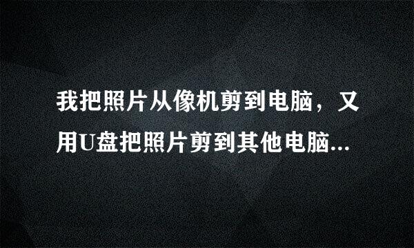 我把照片从像机剪到电脑，又用U盘把照片剪到其他电脑。却有的不能预览。digital image recovery能修复吗？