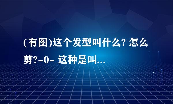 (有图)这个发型叫什么? 怎么剪?-0- 这种是叫飞机场头么??