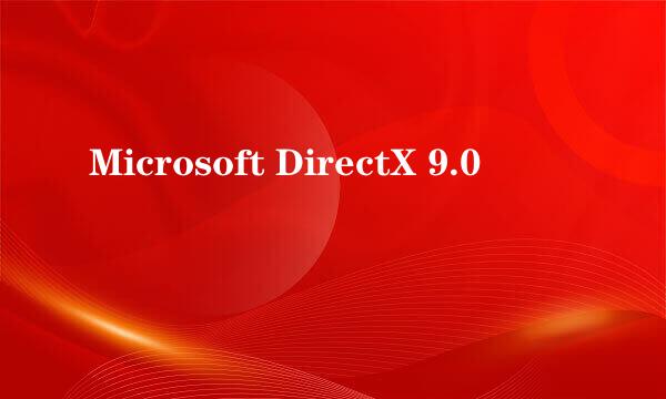 Microsoft DirectX 9.0