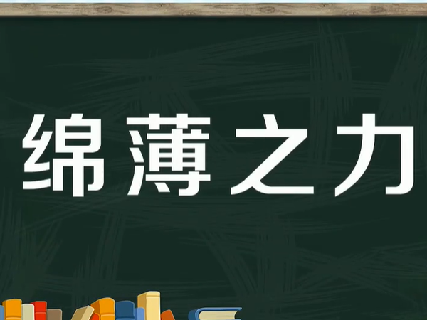 绵薄之力什么意思