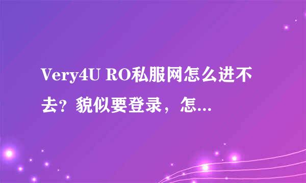 Very4U RO私服网怎么进不去？貌似要登录，怎么进去？