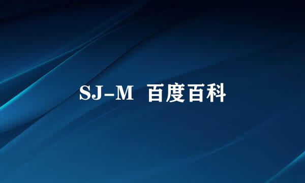 SJ-M  百度百科