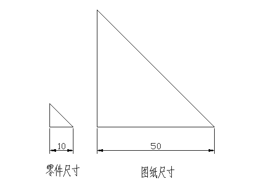 比例5:1是什么意思怎么画