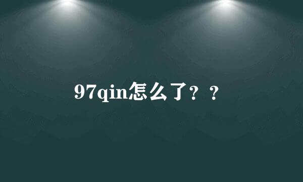 97qin怎么了？？