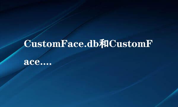 CustomFace.db和CustomFace.dbc 是什么？