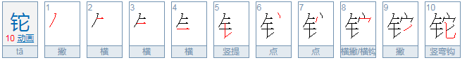 铊怎样读?