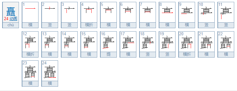 矗字怎么组词